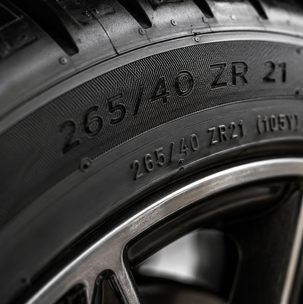 Tire sidewall macro