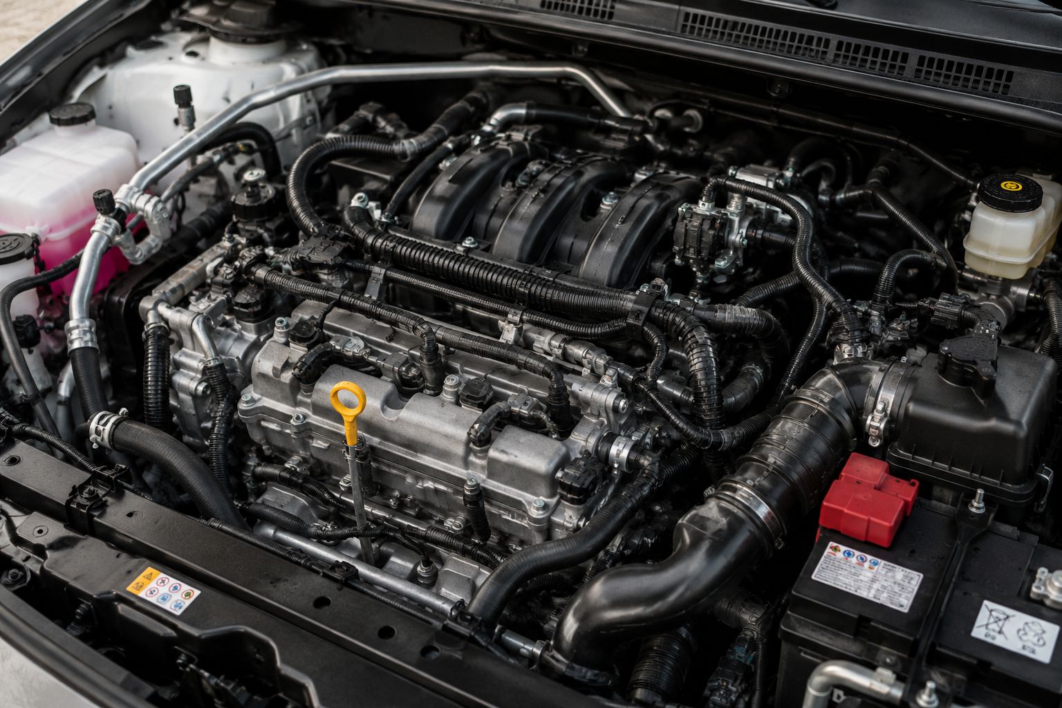 Engine bay detail