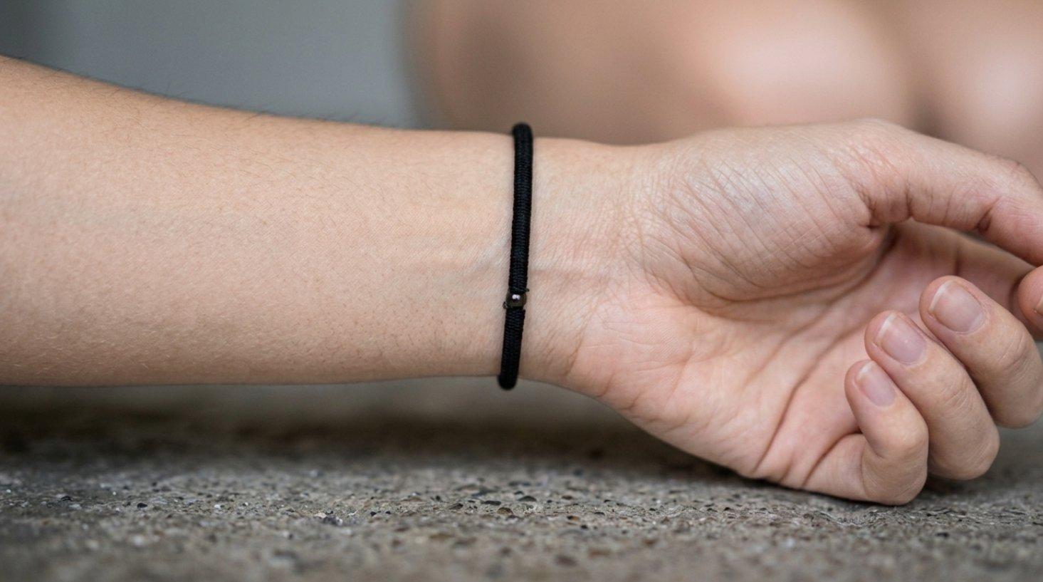 Macro detail of wrist
